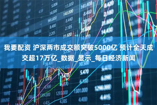 我要配资 沪深两市成交额突破5000亿 预计全天成交超17万亿_数据_显示_每日经济新闻